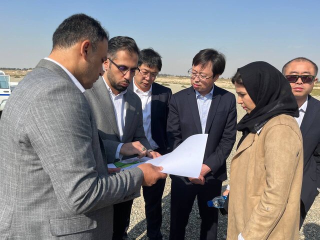 بازدید شرکت چینی از محل ساخت ورزشگاه جدید تهران بازدید شرکت چینی از محل ساخت ورزشگاه جدید تهران