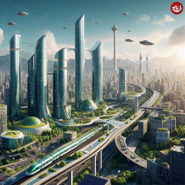 ببینید/ تهران در سال ۱۴۵۲ به کمک هوش مصنوعی