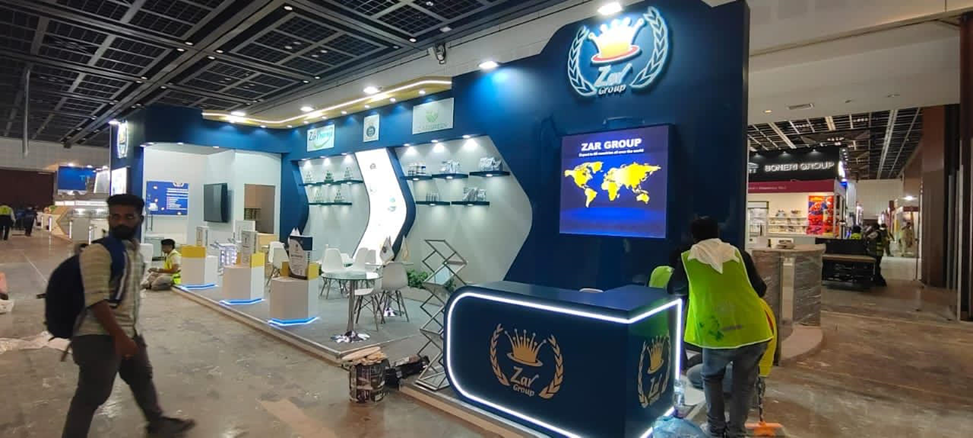 حضور موفق گروه زر در نمایشگاه بینالمللی گلفود