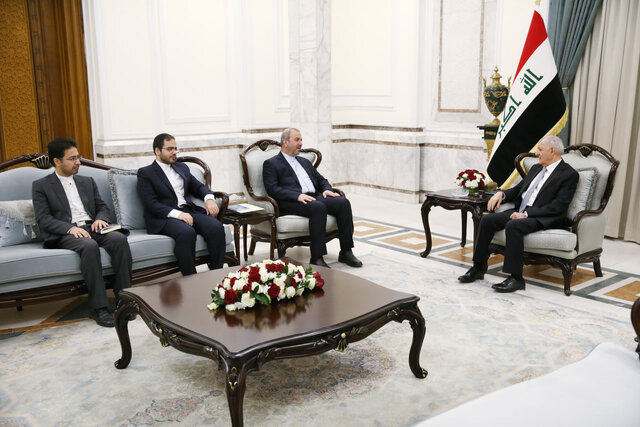 پیام رئیسی به رئیسجمهور عراق