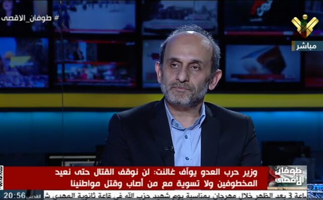 جبلی: شبکه المنار پیشگام حمایت از مقاومت است