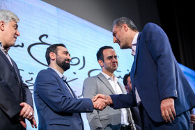 وحید یامین‌پوری، معاون وزیر ورزش و جوانان در افتتاحیه دومین رویداد ملی نوپیا (نوآوری و پیشرفت ایران)
