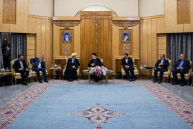 مراسم بدرقه رئیس جمهور پیش از سفر به عربستان