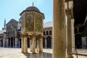 پرسه در شهر؛ صحن مسجد جامع اموی در دمشق