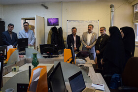 بازدید معاون امنیتی استاندار از خبرگزاری ایسنا اصفهان