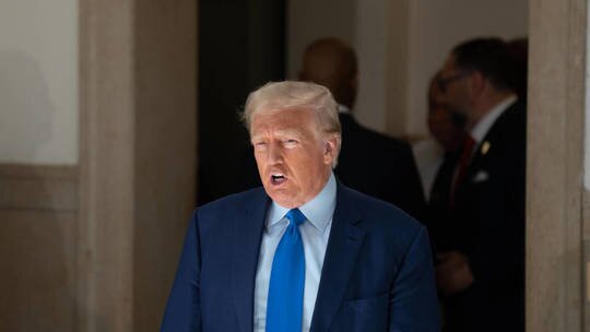 ترامپ ترامپ: برای هر قطره خون آمریکایی، گالنی از خون دشمنان را میریزم