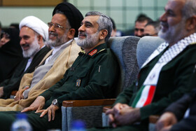 سردار سرتیپ امیرعلی حاجی زاده، فرماندهی نیروی هوافضای سپاه پاسداران در بزرگداشت دانشمند شهیدحاج حسن طهرانیمقدم