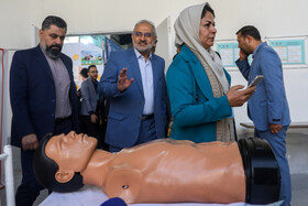 سید محمد حسینی، معاون ریاست جمهوری در امور مجلس در بزرگداشت دانشمند شهیدحاج حسن طهرانیمقدم