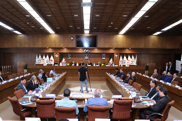 عکس آرشیوی است تصمیمگیری در مورد وحید مرادی در مجمع فوقالعاده والیبال