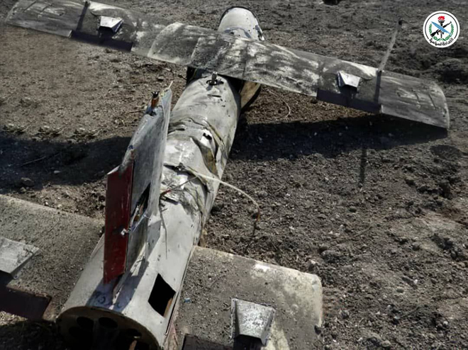 دفع حمله شدید داعش توسط ارتشهای سوریه و روسیه/ انهدام پهپاد غول پیکر تروریستها در حماه