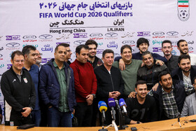 نشست خبری سرمربی تیمهای ملی ایران و هنگکنگ