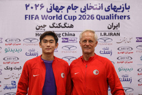 نشست خبری یورن اندرسن سرمربی تیم ملی هنگکنگ پیش از بازی با تیم ملی ایران