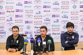 نشست خبری امیر قلعهنویی سرمربی تیم ملی ایران پیش از بازی با تیم ملی هنگکنگ