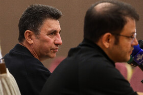 نشست خبری امیر قلعهنویی سرمربی تیم ملی ایران پیش از بازی با تیم ملی هنگکنگ