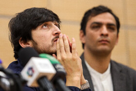 سردار آزمون مهاجم تیم ملی فوتبال ایران در نشست خبری پیش از بازی با هنگکنگ