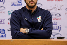 نشست خبری سرمربی تیمهای ملی ایران و هنگکنگ