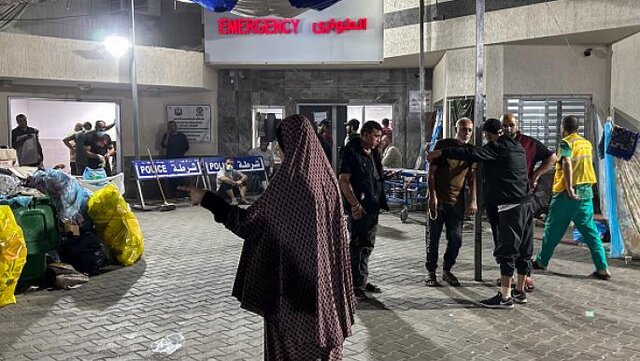 آخرین وضعیت بیمارستان الشفا در سایه حمله موشکی به عسقلان و انهدام پهپاد اشغالگران آخرین وضعیت بیمارستان الشفا در سایه حمله موشکی به عسقلان و انهدام پهپاد اشغالگران