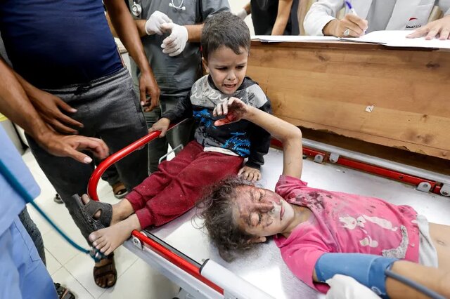 حماس: بایدن مسؤول جنایت پاکسازی نژادی در بیمارستان الشفا است