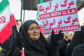 راهپیمایی مردم بیرجند در حمایت از کودکان و زنان مظلوم غزه
