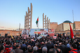 راهپیمایی مردم زنجان در حمایت از کودکان و زنان مظلوم غزه