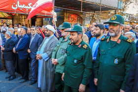 راهپیمایی مردم زنجان در حمایت از کودکان و زنان مظلوم غزه