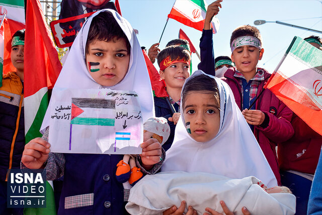 ویدیو/ از شمال تا جنوب ایران؛ «غزه تنها نیست»