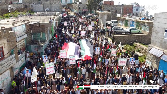 درخواست یمنیها از کشورهای عربی برای گشودن گذرگاههای ورود به فلسطین