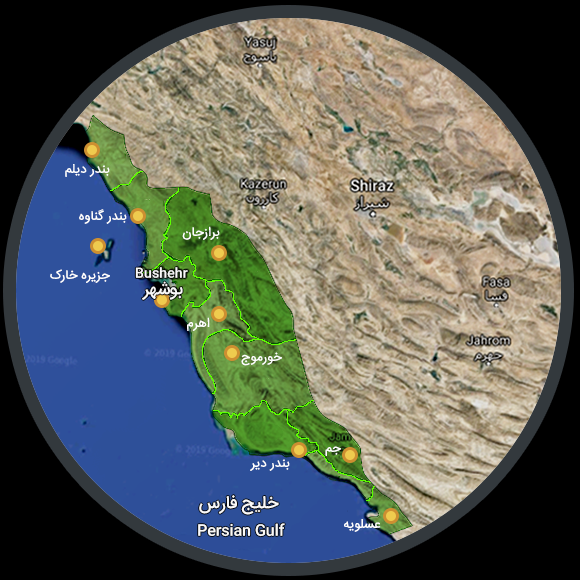 خلیج فارس طوفانی میشود