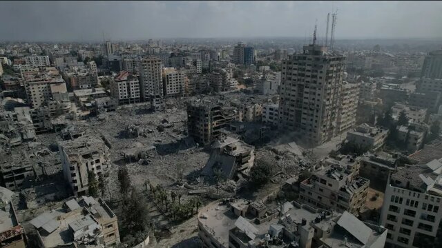 تخریب با قدرت ۲ بمب هستهای؛ گزارش الجزیره از جنایات رژیم صهیونیستی در غزه