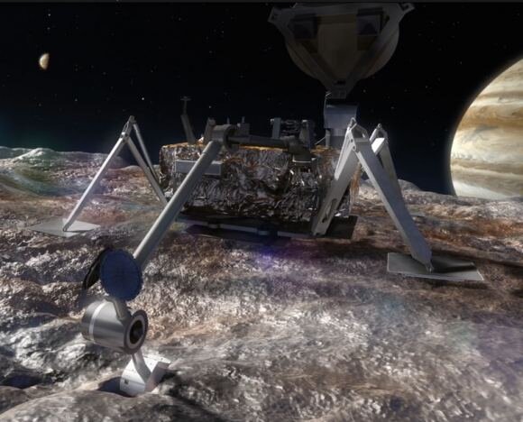 ناسا اولین نمونه فرودگر ماموریت «اروپا لندر» را آزمایش میکند