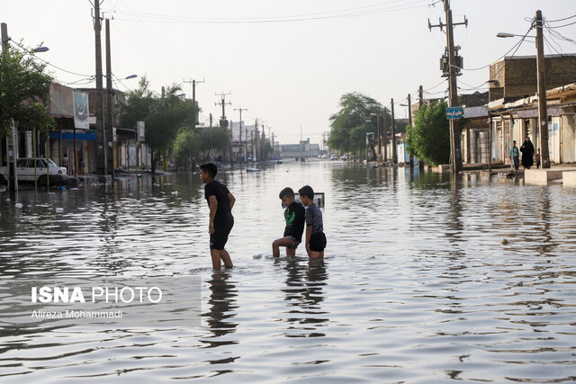 آبگرفتگی در اهواز هشدار آلودگی ماندآبهای ناشی از آبگرفتگی/ آبهای راکد سریعا تخلیه شوند
