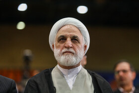 حجت الاسلام والمسلمین محسنی اژهای، رئیس قوه قضائیه در نشست جبهه علمی فرهنگی بسیج اساتید کشور