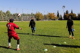 یک روز با تمرین تیم فوتبال بانوان سپاهان