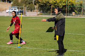 یک روز با تمرین تیم فوتبال بانوان سپاهان