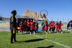 یک روز با تمرین تیم فوتبال بانوان سپاهان