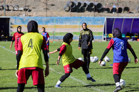 یک روز با تمرین تیم فوتبال بانوان سپاهان