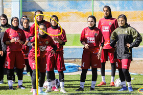 یک روز با تمرین تیم فوتبال بانوان سپاهان