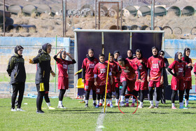 یک روز با تمرین تیم فوتبال بانوان سپاهان