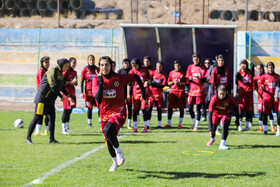 یک روز با تمرین تیم فوتبال بانوان سپاهان