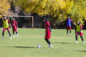 یک روز با تمرین تیم فوتبال بانوان سپاهان