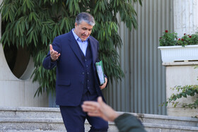 محمد اسلامی،رییس سازمان انرژی اتمی در حاشیه جلسه هیات دولت -۱ آذر