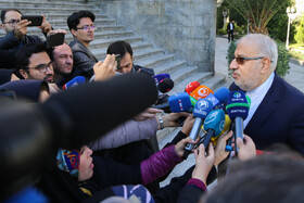 جواد اوجی، وزیر نفت در حاشیه جلسه هیات دولت -۱ آذر
