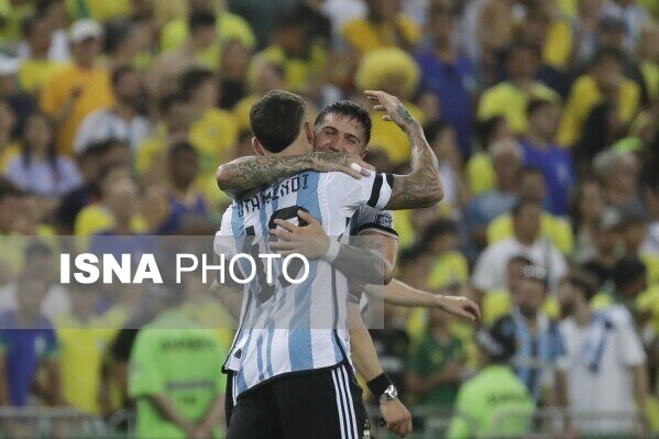 خلاصه بازی برزیل ۰ - ۱ آرژانتین + درگیری پلیس با تماشاگران
