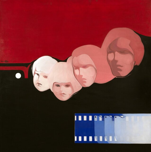 برپایی نمایشگاه عکس فیلم ستاره اسکندری و نقاشیهای طلیعه کامران