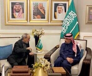 دیدار سرکنسول ایران در جده با سفیر ریاض در تهران