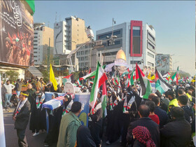 برگزاری رزمایش «الی بیت‌المقدس» در تهران+ حاشیه‌ها