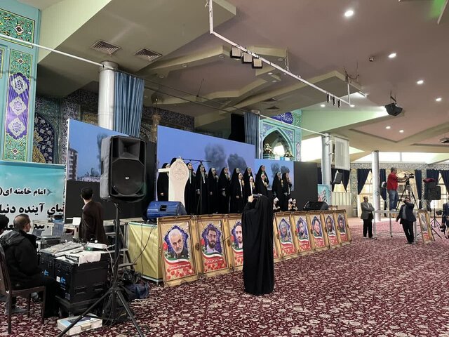 برگزاری همایش شکوه اقتدار در مصلی بیتالمقدس شهر اراک