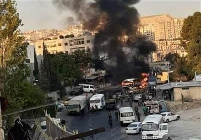 انفجار خودروی بمبگذاری شده در حومه حلب انفجار خودروی بمبگذاری شده در حومه حلب