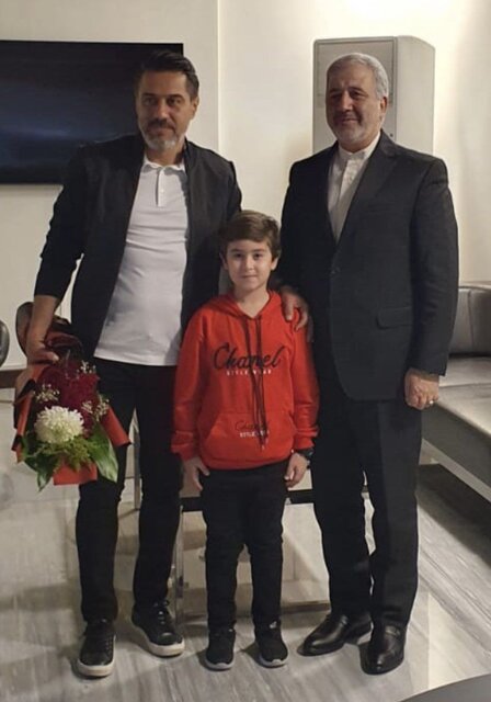 استقبال سفیر ایران از پرسپولیسیها