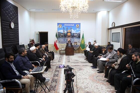 بازتاب جلسات قرآن باید حرکت مردم بهسوی ارزشها باشد + رونمایی از پوستر بخش معارفی مسابقات قرآن بازتاب جلسات قرآن باید حرکت مردم بهسوی ارزشها باشد + رونمایی از پوستر بخش معارفی مسابقات قرآن